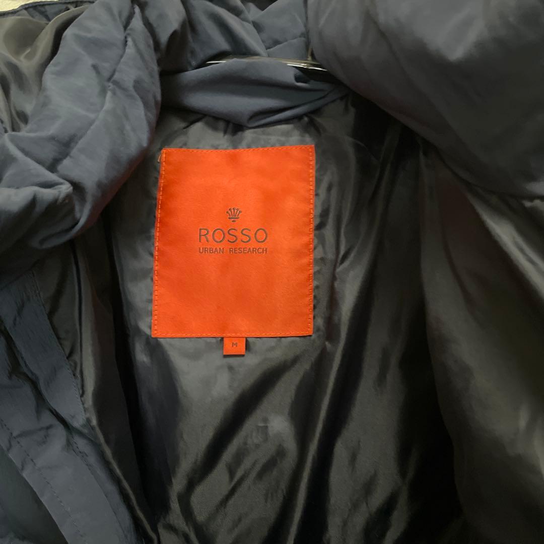 ROSSO フード付きダウンジャケット