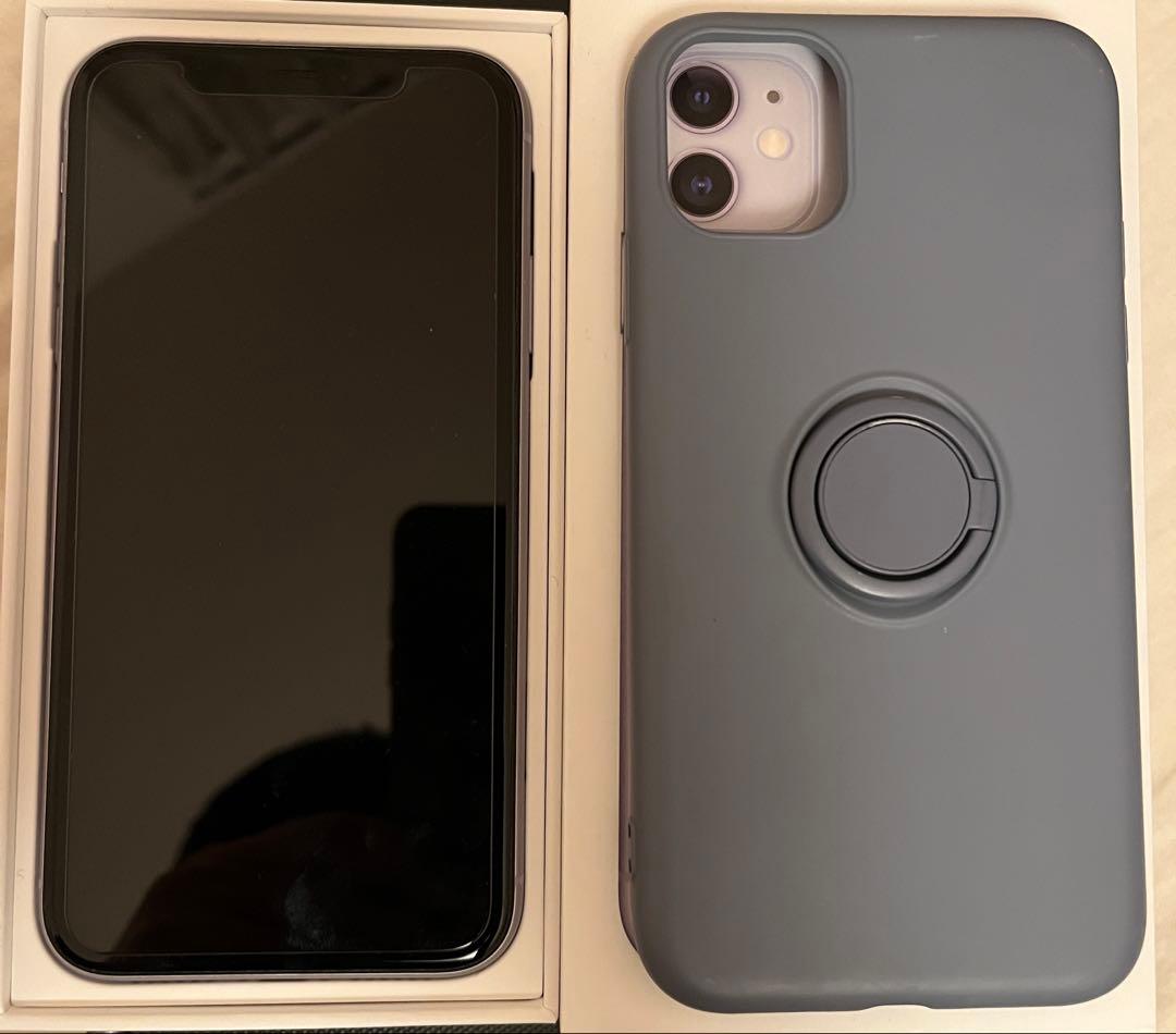 iPhone11 64GB SIMフリー 付属品未使用 フィルム新品　ケース付き