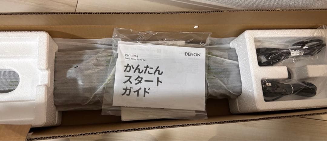 DENON DHT-S218 サウンドバー　 2025年製