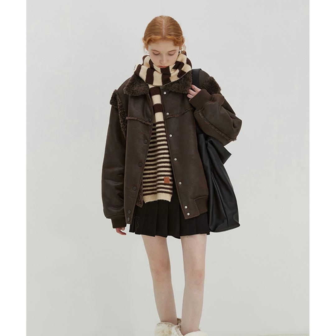 Fano Studios フェイクムートンジャケット