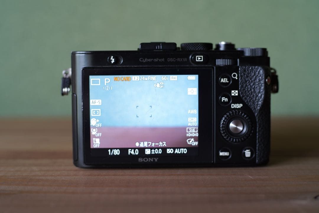 ポップアップ【難有品】sony DSC-RX1R フルサイズ