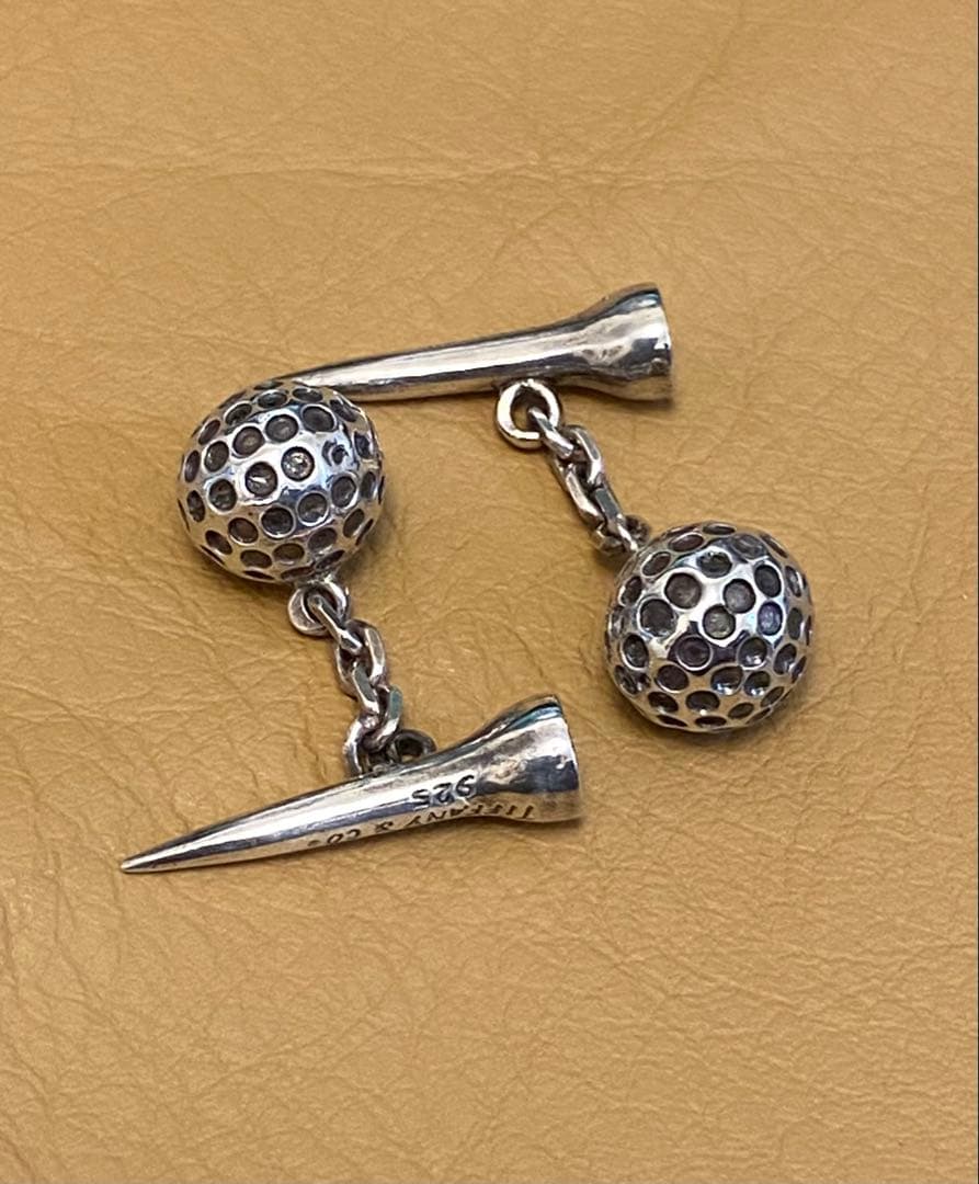 Tiffany & Co. ゴルフボールカフリンクス
