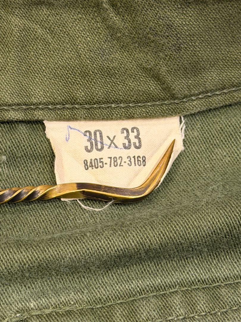 ベイカーパンツ　60s　ヴィンテージ　8405-782-3168　W30 L33