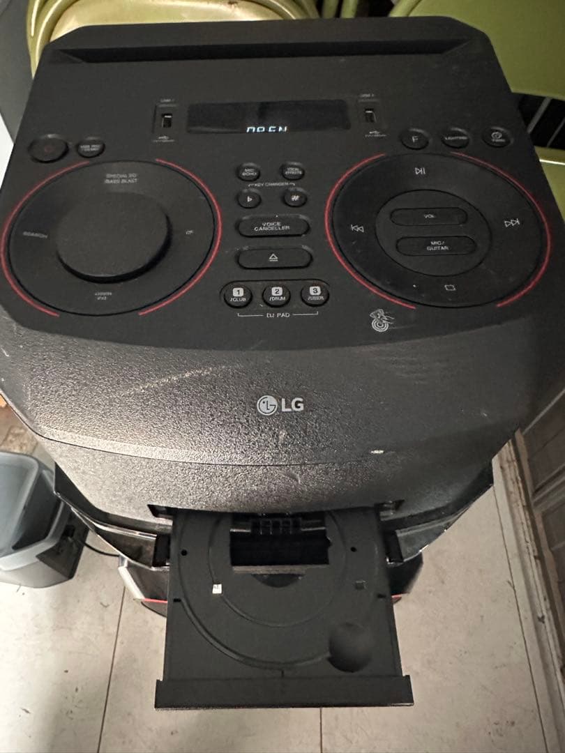 LG XBOOM DJスタイル　ワイヤレススピーカー　ON9