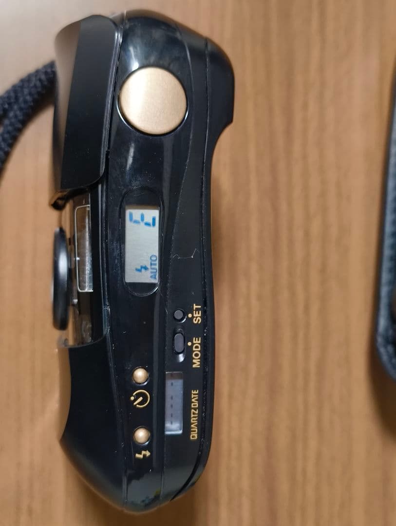 OLYMPUS μ[mju:] panorama 35mm ケース、フィルム付き