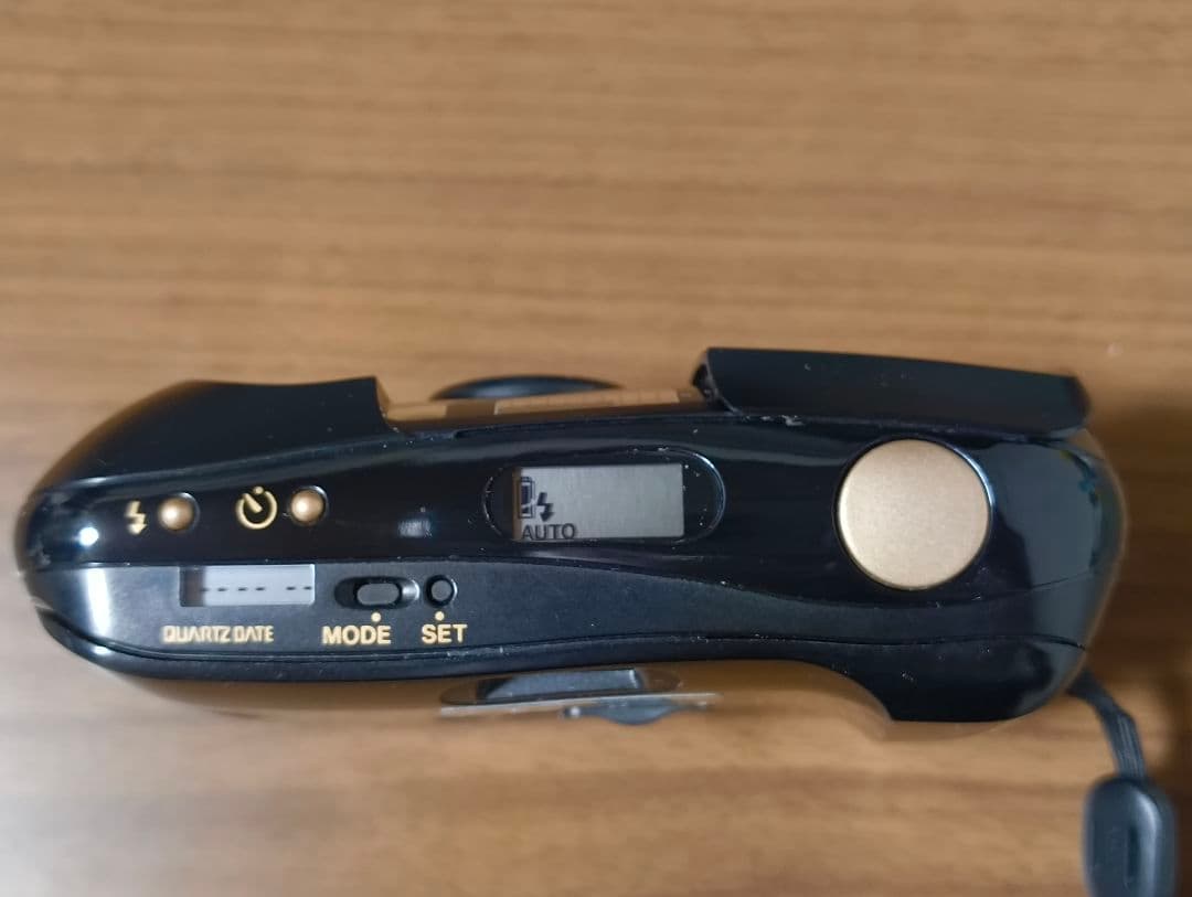 OLYMPUS μ[mju:] panorama 35mm ケース、フィルム付き