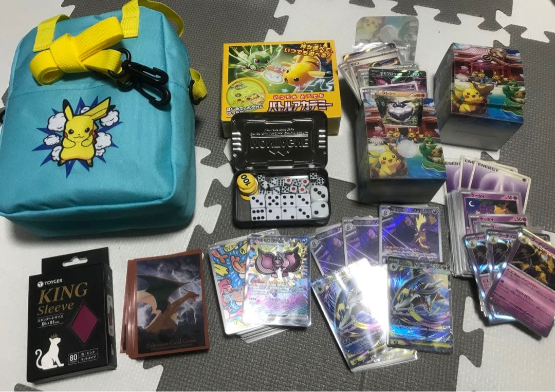 ポケモンカード　まとめ　引退品　デッキ　パーツ　エクストラ　スタン　デッキケース