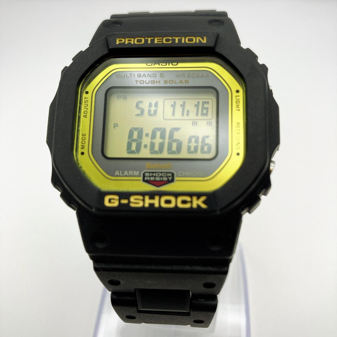 G-SHOCK GW-B5600 ブラック マルチバンド 文字盤ゴールド 希少