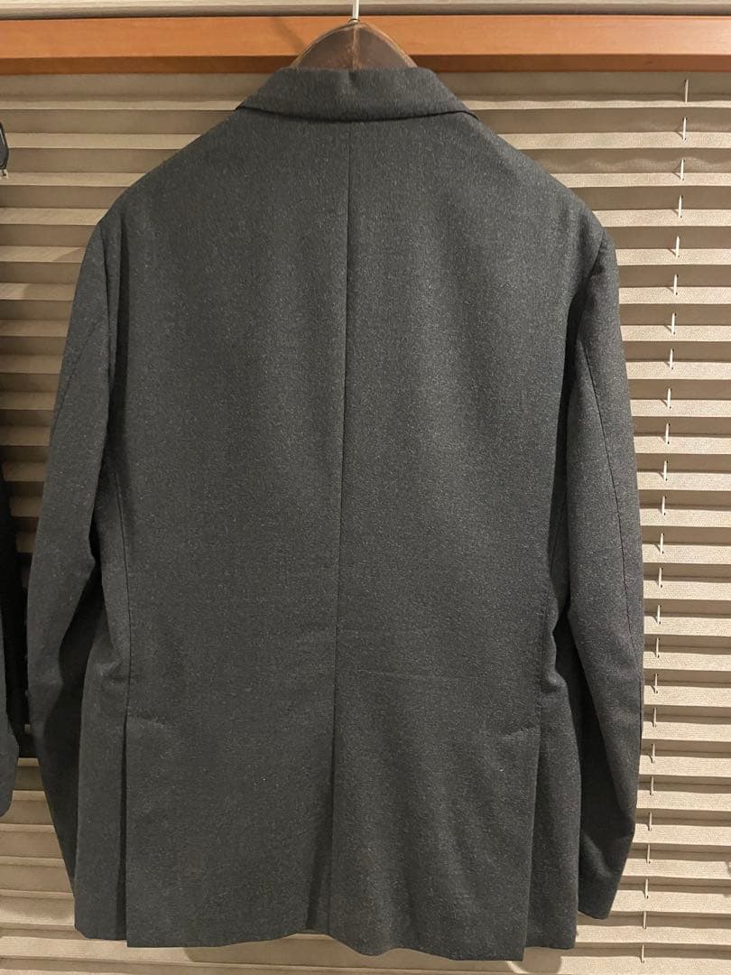 【美品】LARDINI トラベルウールストレッチサージスーツ セットアップ