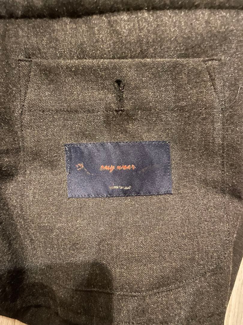 【美品】LARDINI トラベルウールストレッチサージスーツ セットアップ