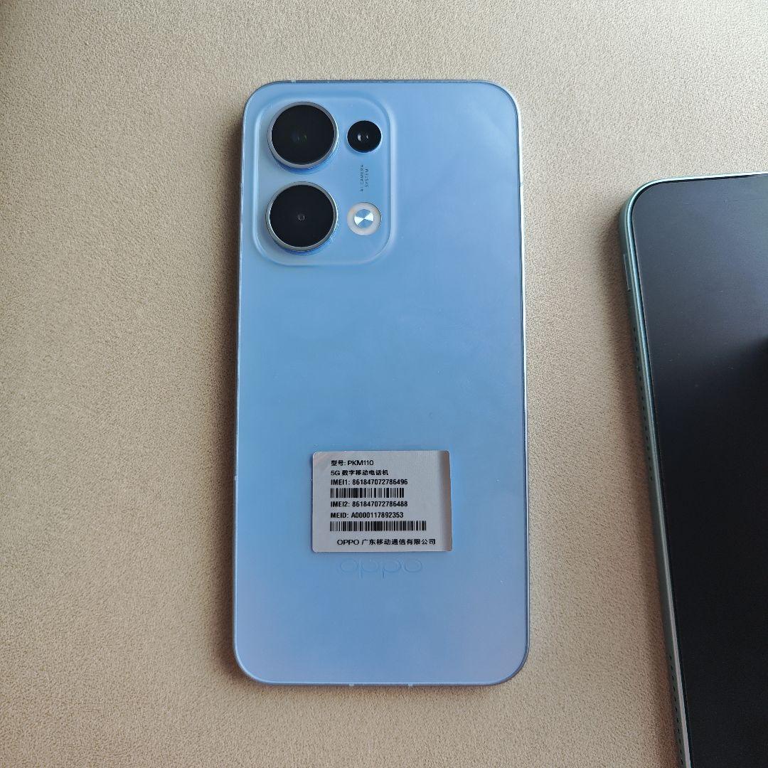 vivo x100 12+256 とoppo reno13