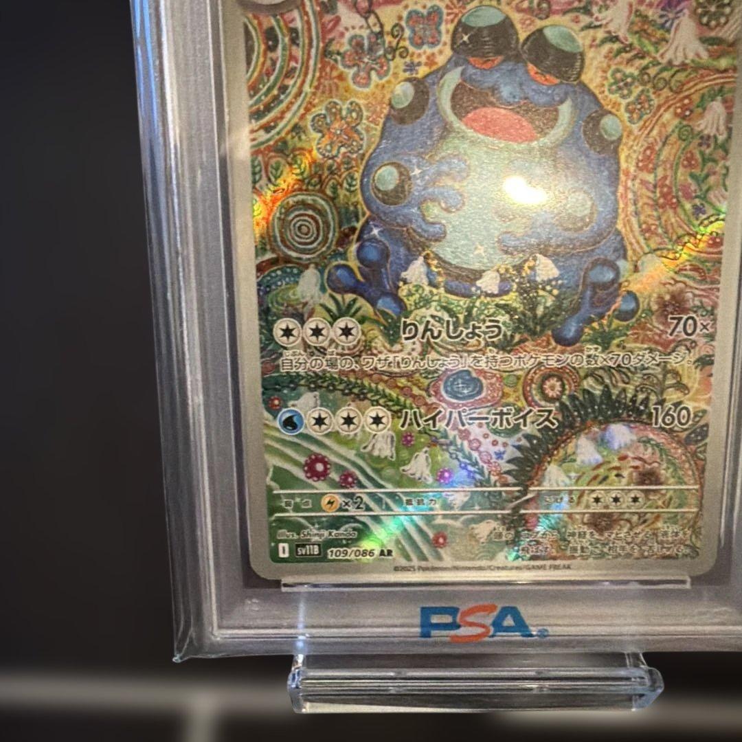 2025 ポケモン SV11B JP カメグロゲ AR PSA10