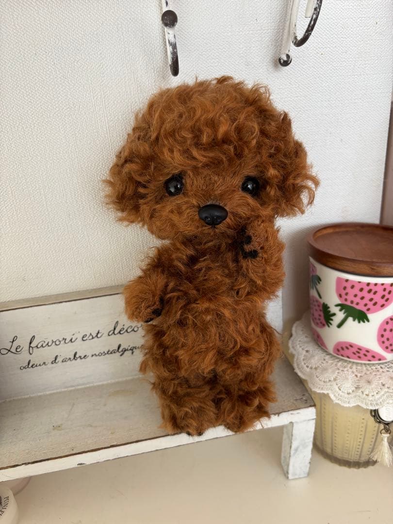 テディプードル　テディわんこ　トイプードル　 ぬいぐるみ　マルプー