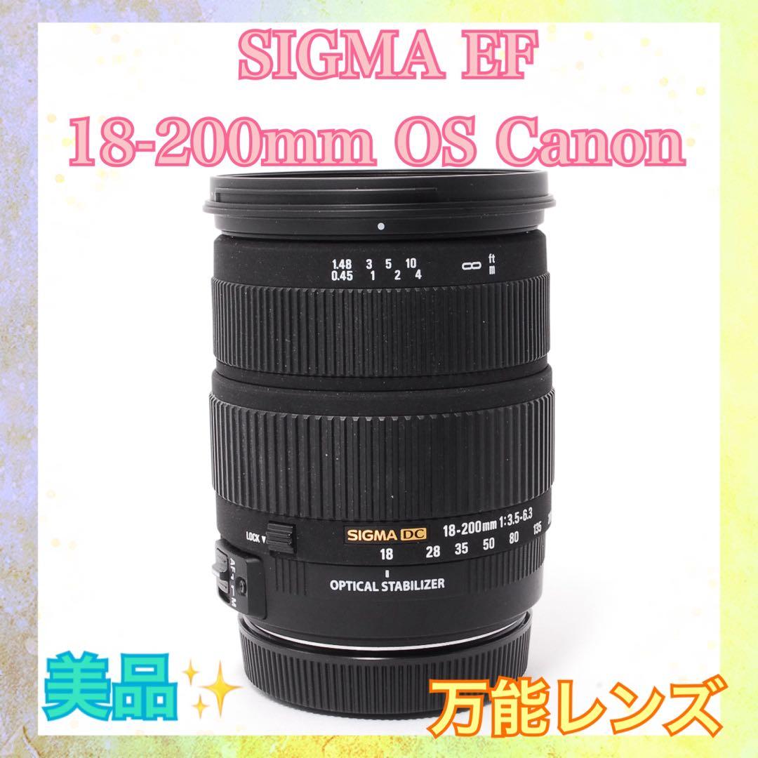 ❤️SIGMA 18-200mm 3.5-5.6 DC OS Canon用❤️美品❤️