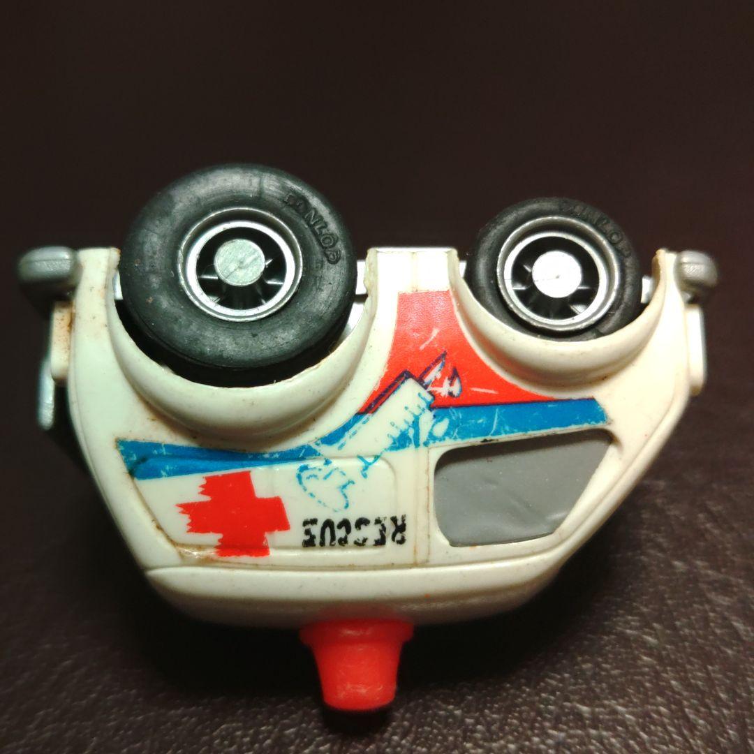 初期 チョロQ 日本製 豆ダッシュ Bセット ? VANMAN 救急車