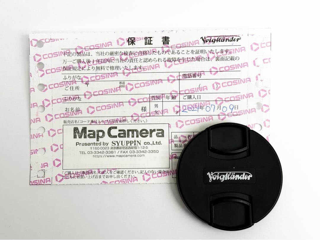 NOKTON 40mm F1.2 Aspherical キヤノンRF