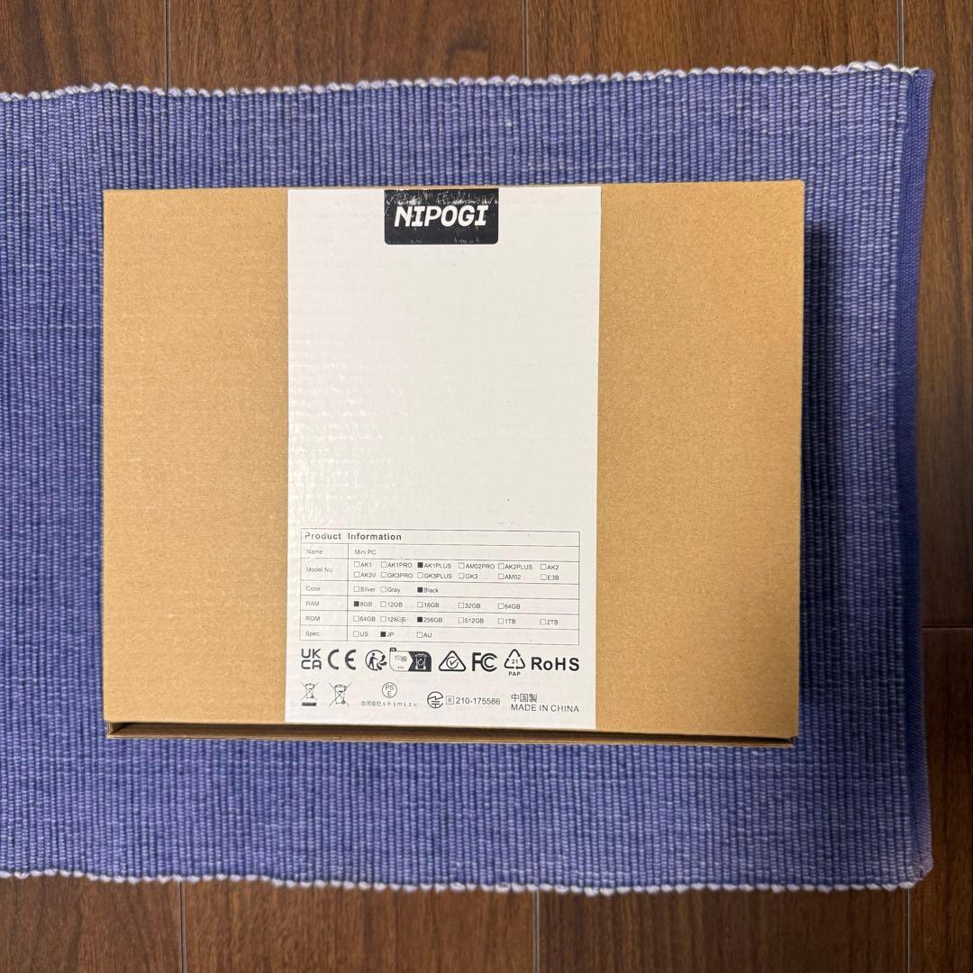 Nipogi N95 AK1Plus 8GB/256GB キーボードマウス付き