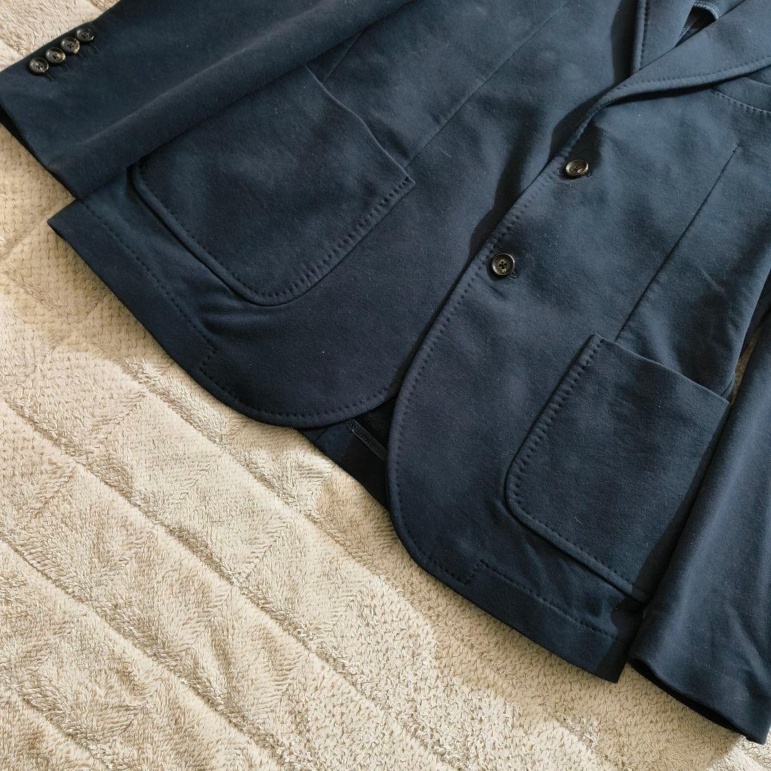 極美品 チルコロ1901 カシミヤタッチ ジャケット ネイビー 50 L 紺