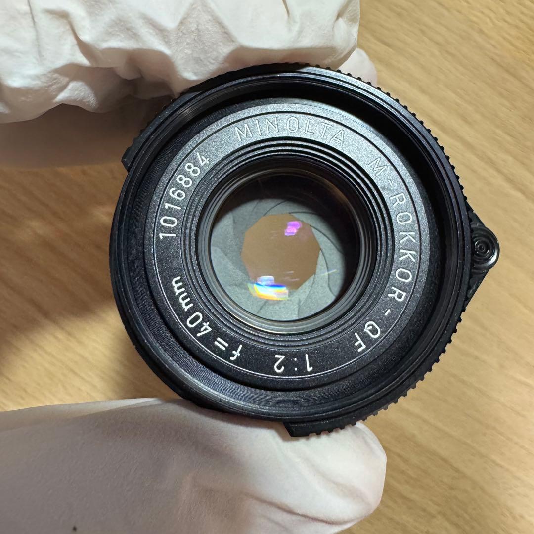 Minolta M-ROKKOR 40mm F2 ミノルタ
