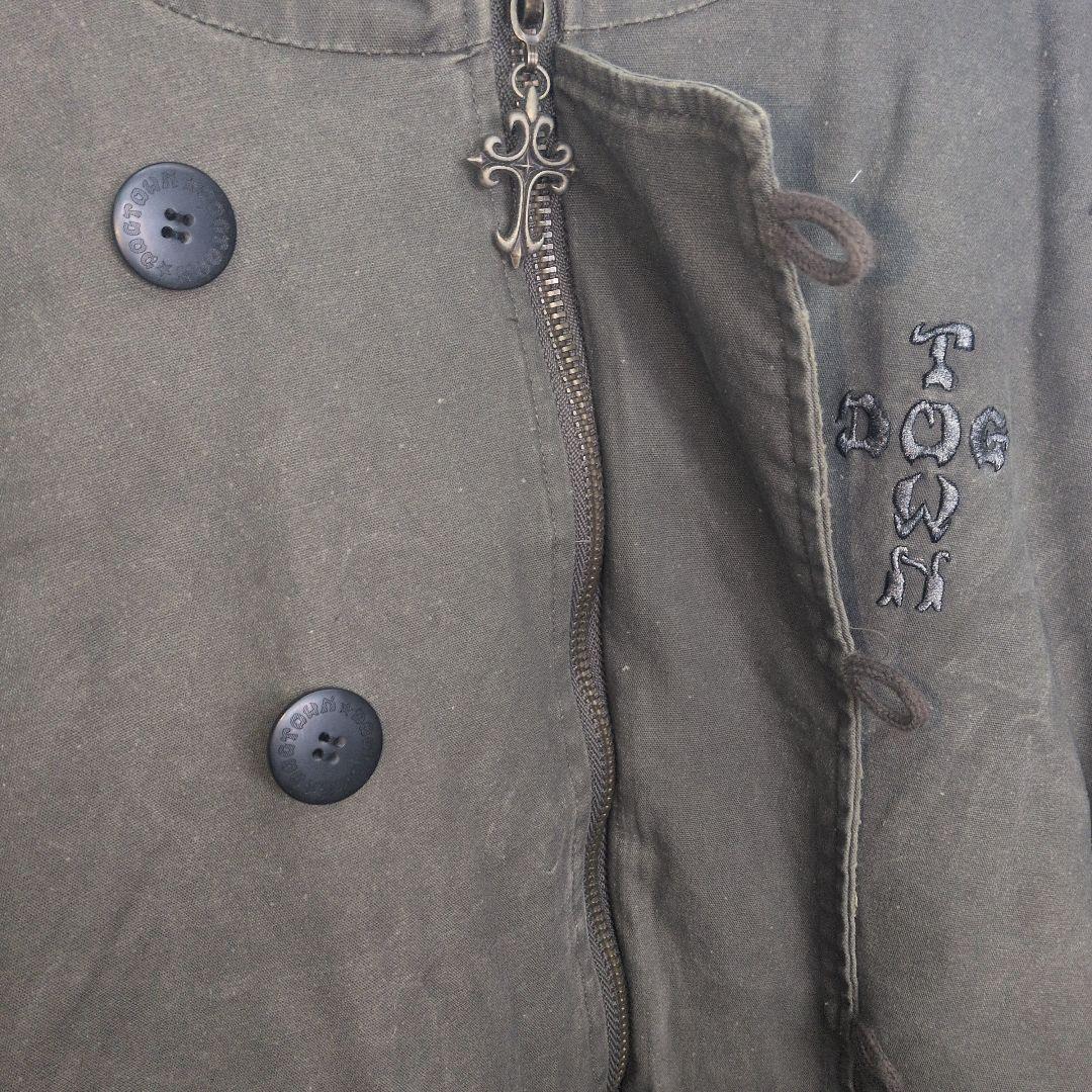 希少　dogtown type N-2B ドクロ　刺繍　XLサイズ　キ