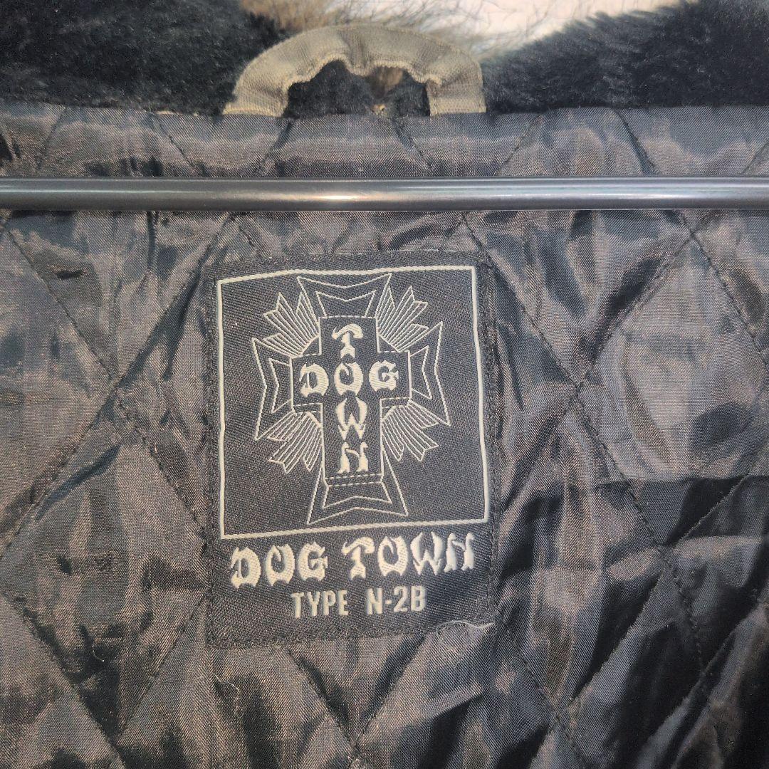 希少　dogtown type N-2B ドクロ　刺繍　XLサイズ　キ