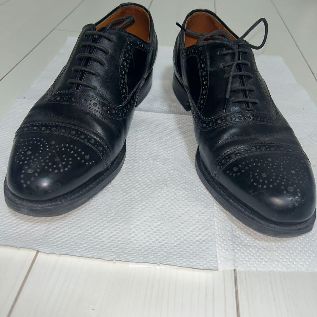 定価6万円　イブサンローラン　ウイングチップ