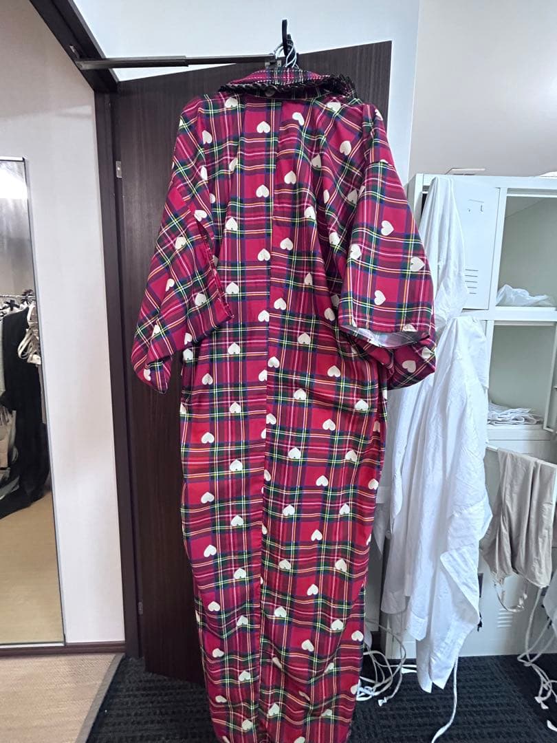 HEIHEI ヘイヘイ 浴衣 ハートチェックプリント 完売品再販なし