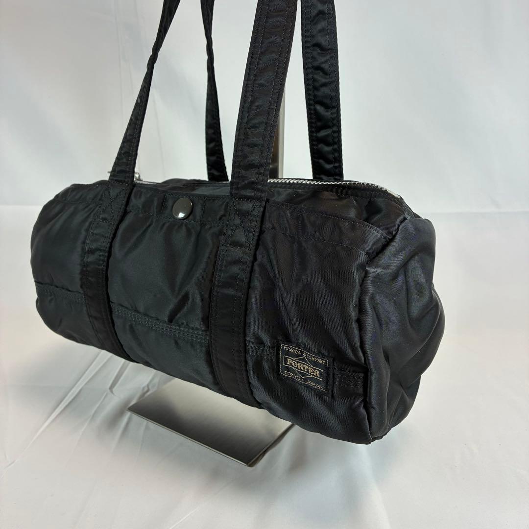 [極美品] PORTER タンカー ミニ ボストン ダッフルバッグ ドラム