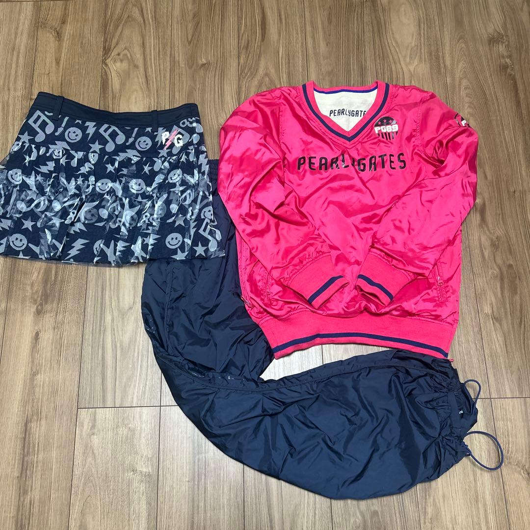 パーリーゲイツスニードスカートパンツ3点セット