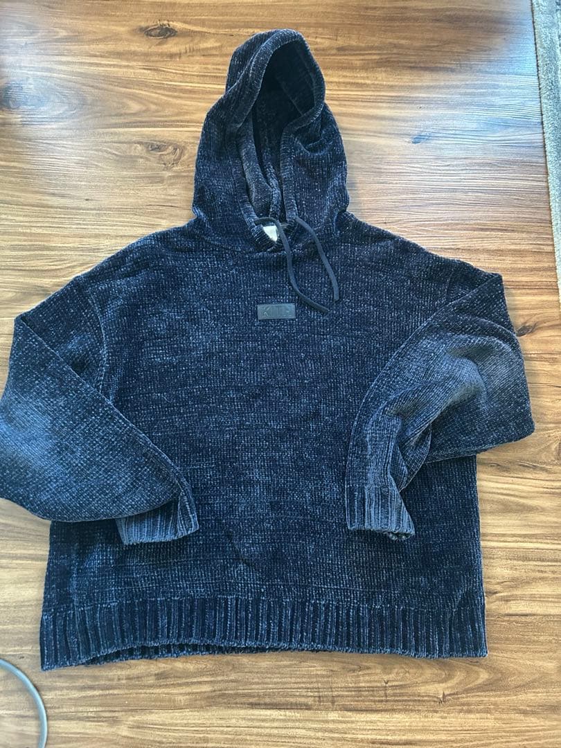 KITH ダークグレー 長袖ニット XL