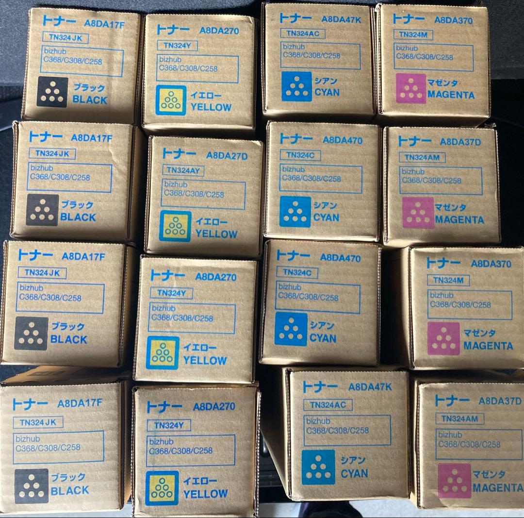 コニカミノルタTN324 16本セット2023.2024年製造品