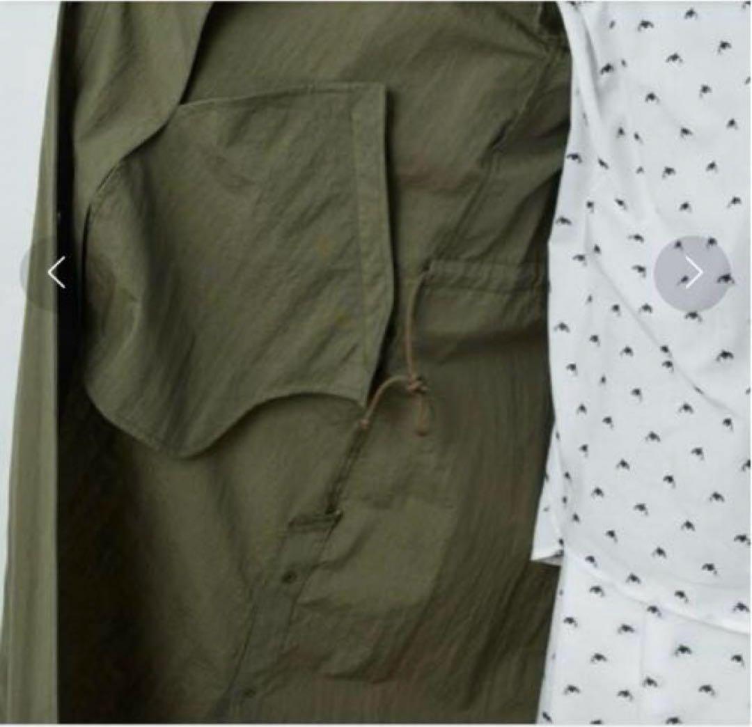 定価4.2万円 未使用LOISIR コットンナイロン タイプライターモッズコート