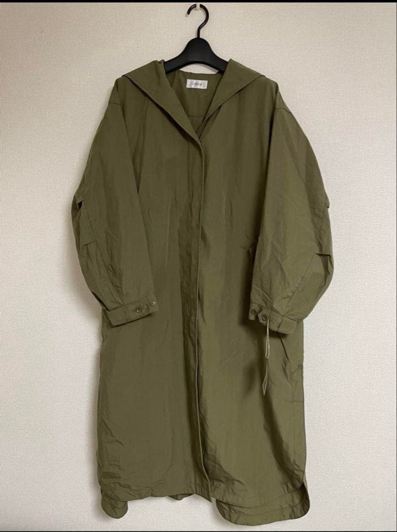 定価4.2万円 未使用LOISIR コットンナイロン タイプライターモッズコート