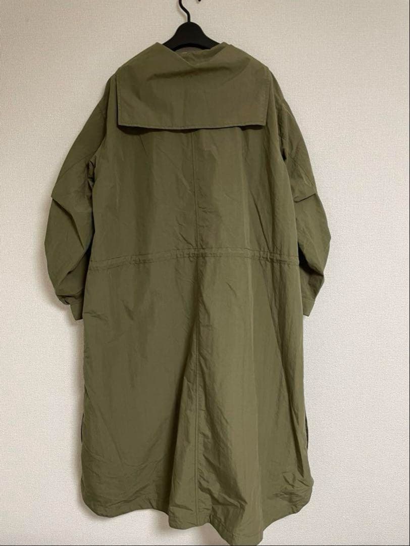 定価4.2万円 未使用LOISIR コットンナイロン タイプライターモッズコート