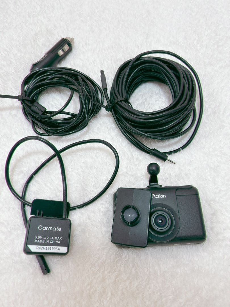 【SDカード付】カーメイト　ドラレコ前後 ｄ'Action DC2000R