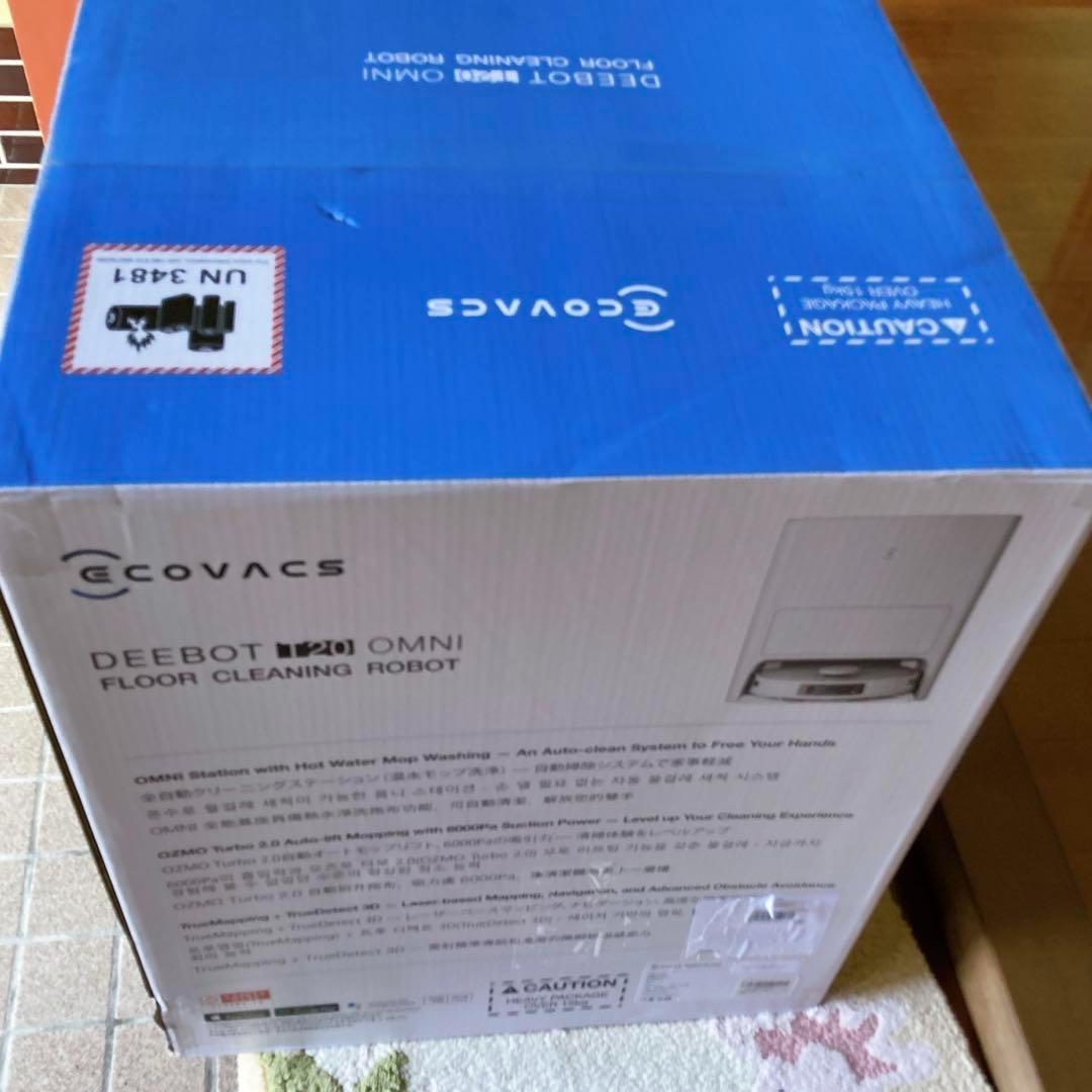 【新品未開封】エコバックス DEEBOT T20 OMNI ホワイト