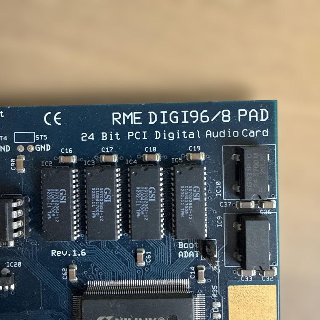 RME DIGI96/8 PAD 24ビットデジタルオーディオカード