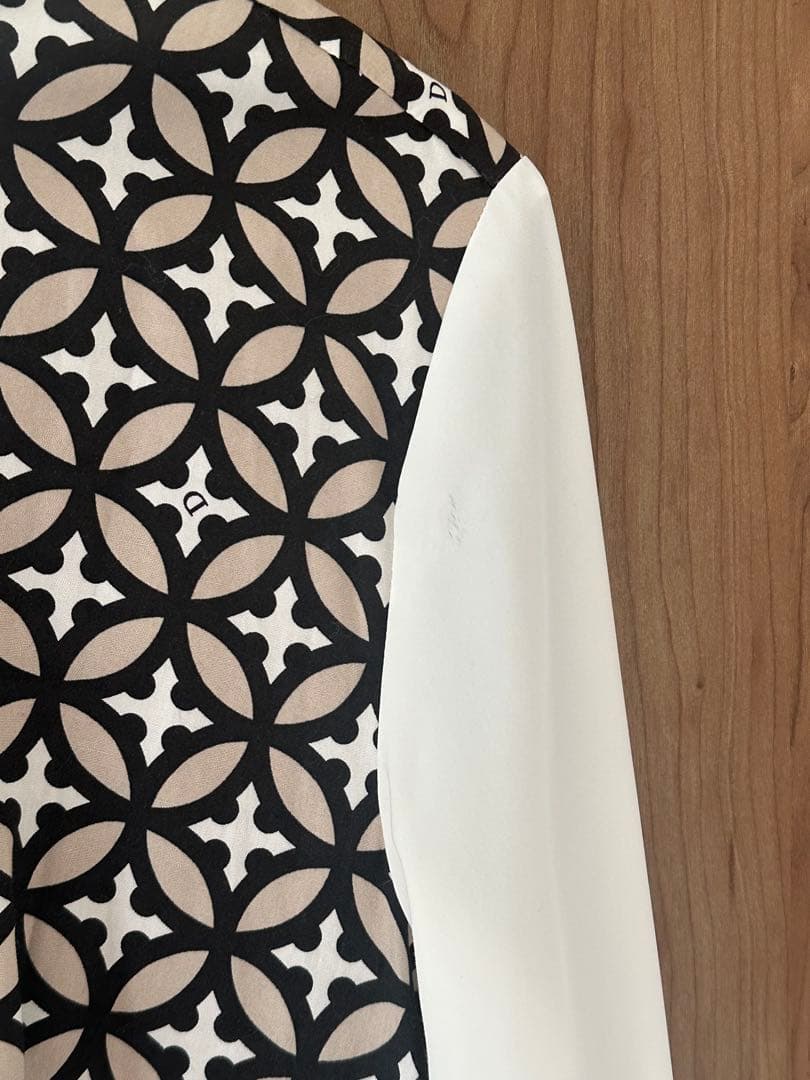 DRESSTERIOR ドレステリア　オーバーラップサークルシャツワンピース