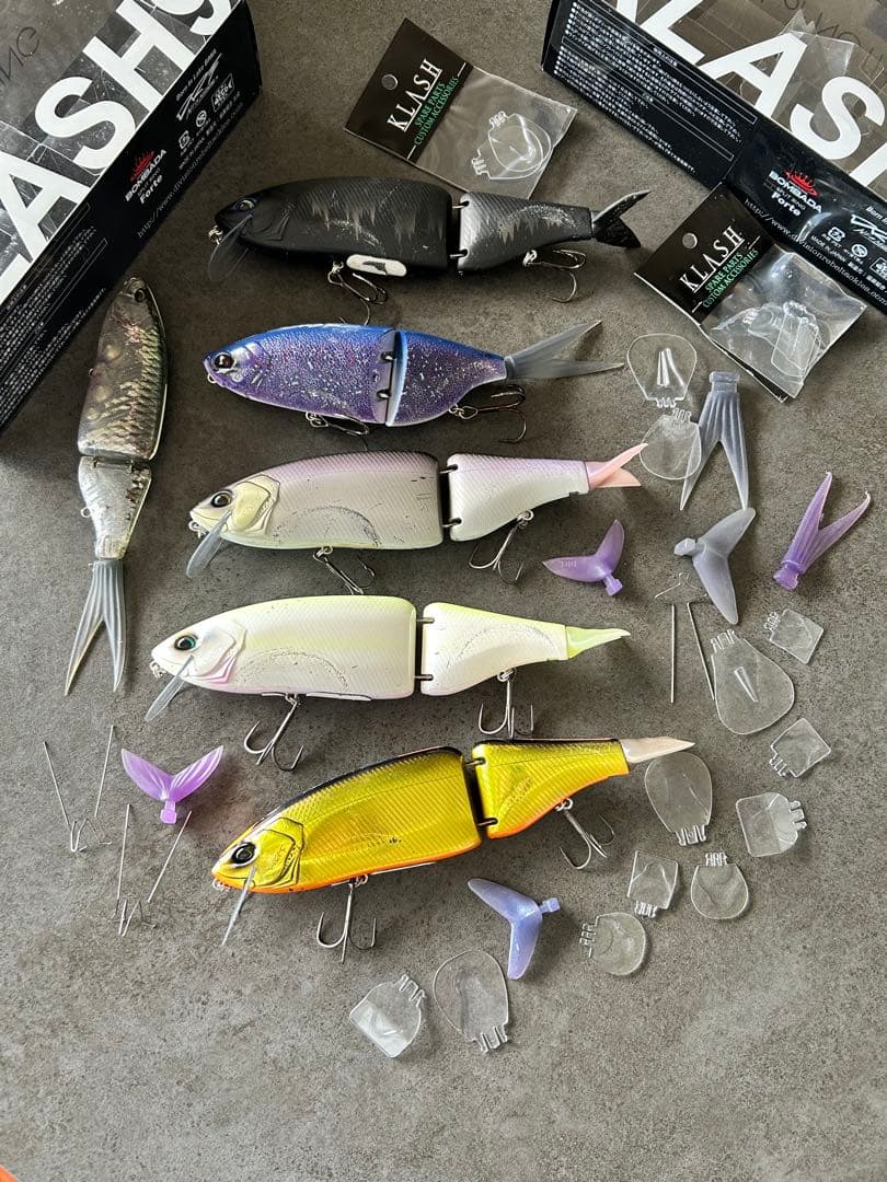 DRT 6個セット+ スペアリップ+ スペアテール