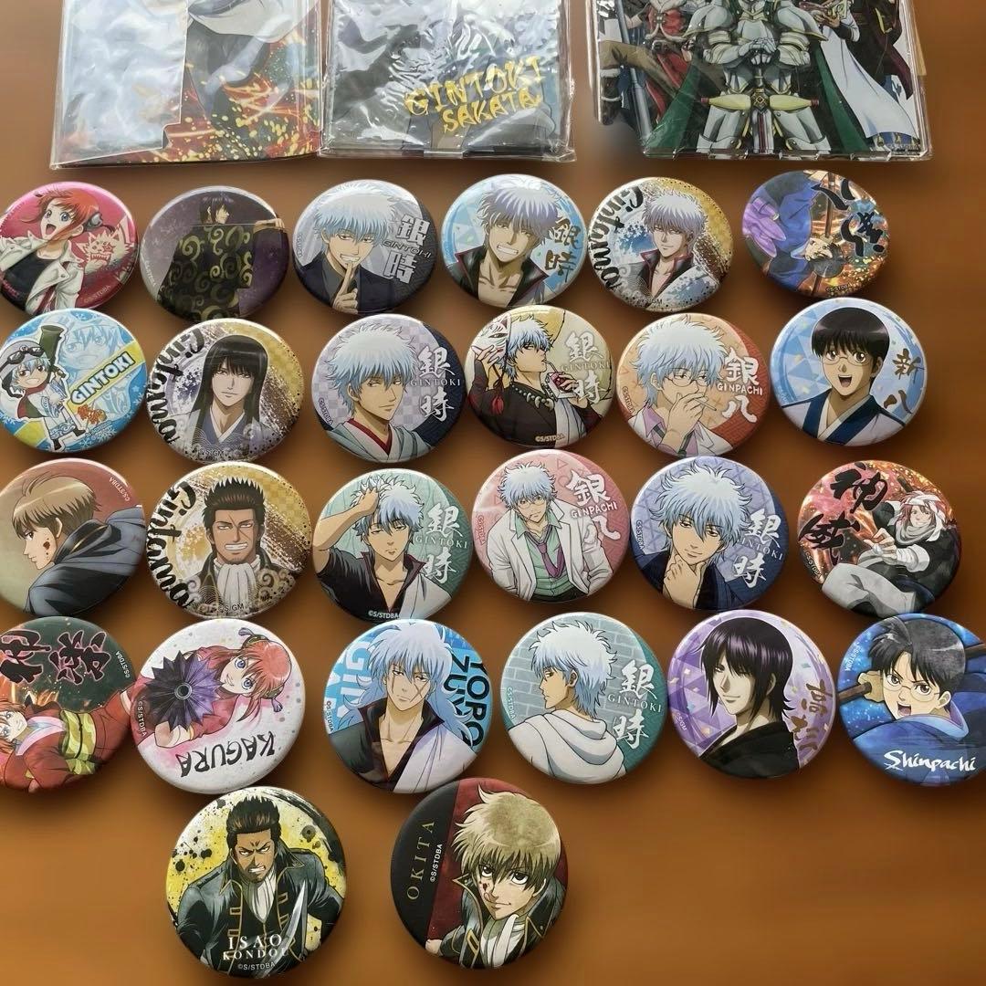 銀魂 坂田銀時 缶バッジ 妖怪