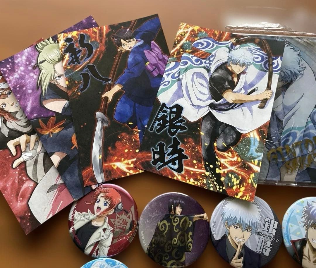 銀魂 坂田銀時 缶バッジ 妖怪