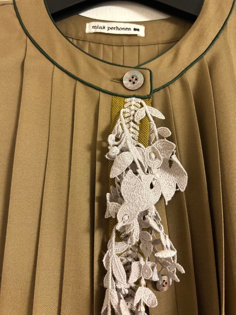 ミナペルホネン　mina perhonen forest parade ワンピ