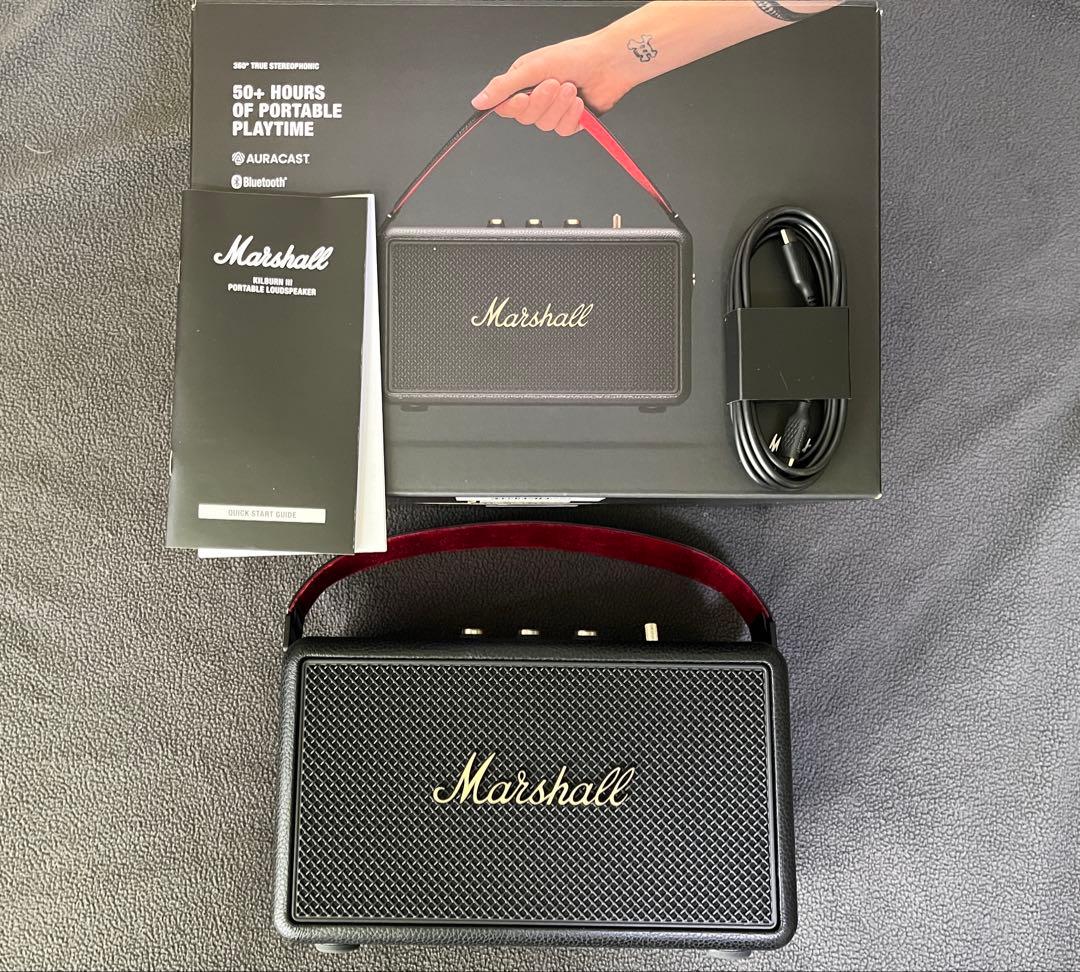 国内正規品 Marshall　Kilburn III ブラック