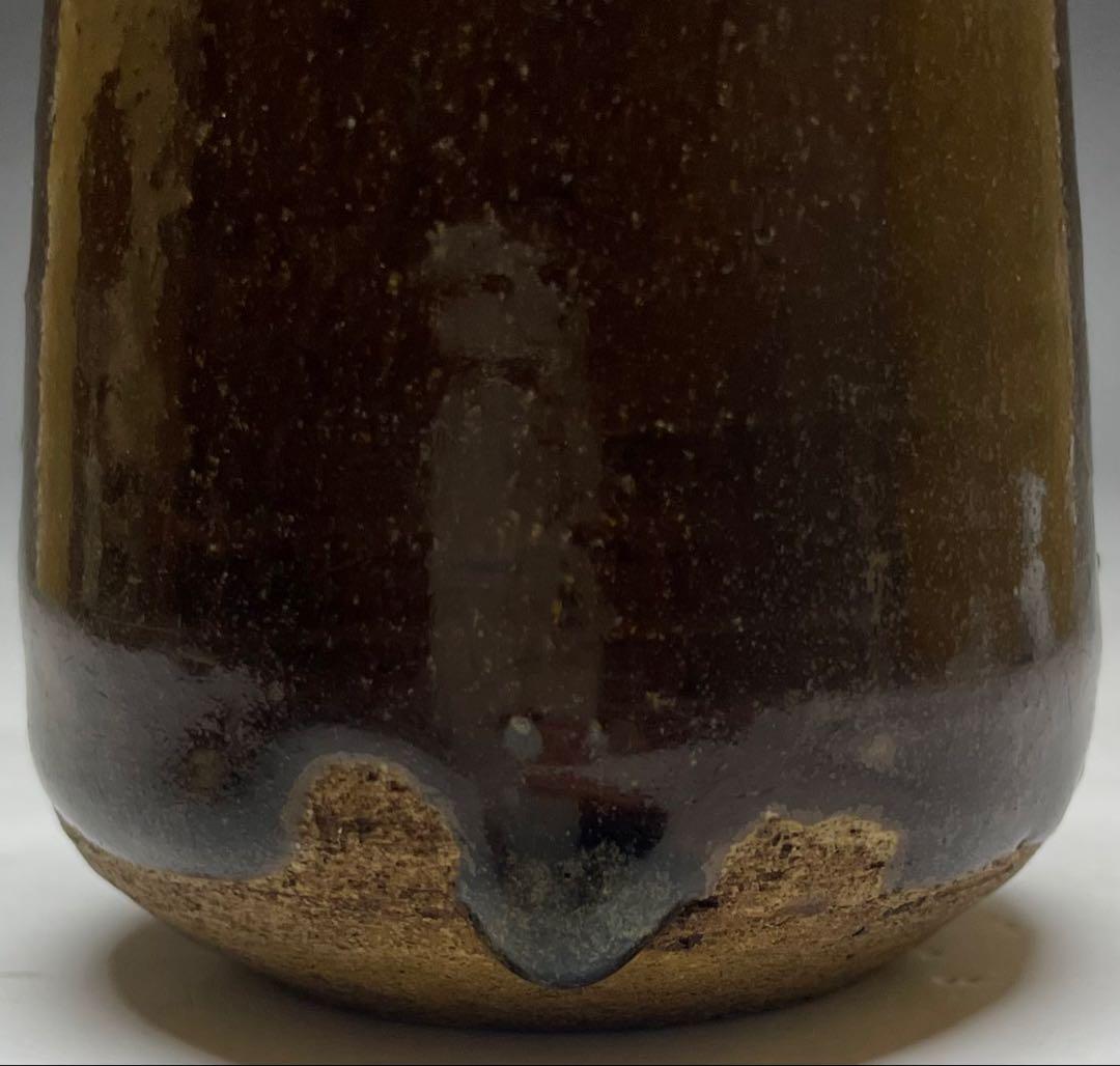 古瀬戸　茶入　仕覆　箱付　P021