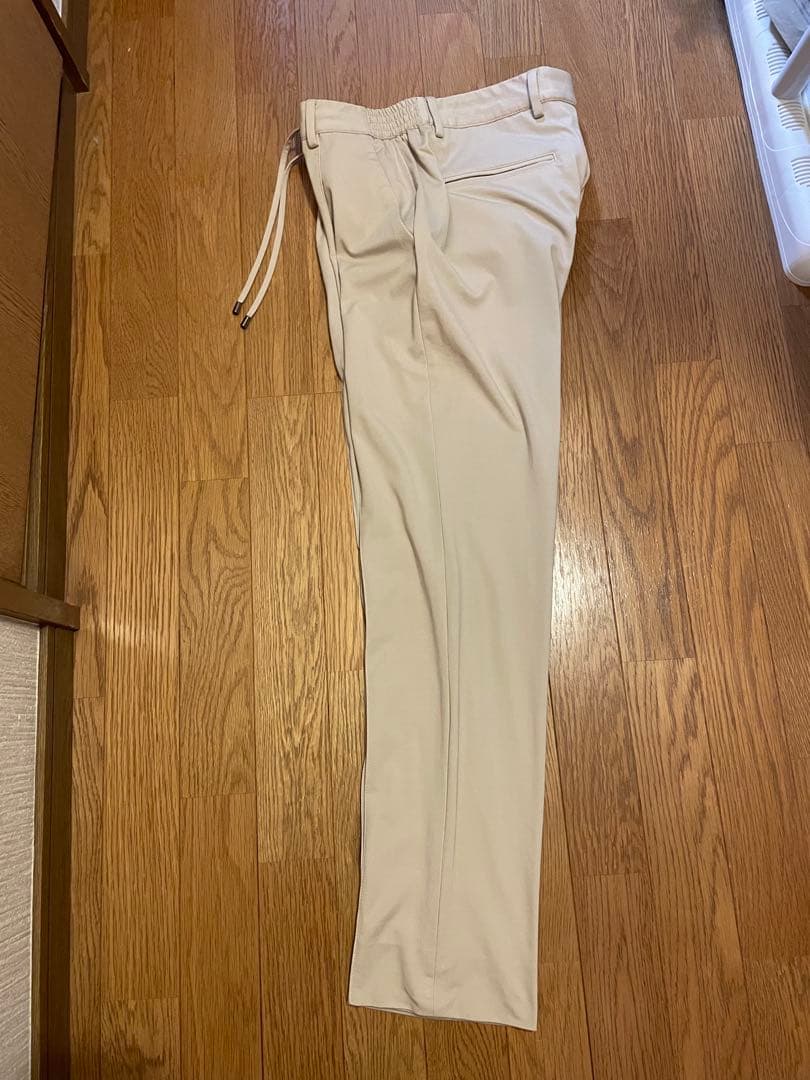 giab's ARCHIVIO BLEU 46ベージュ　シルキージャージ