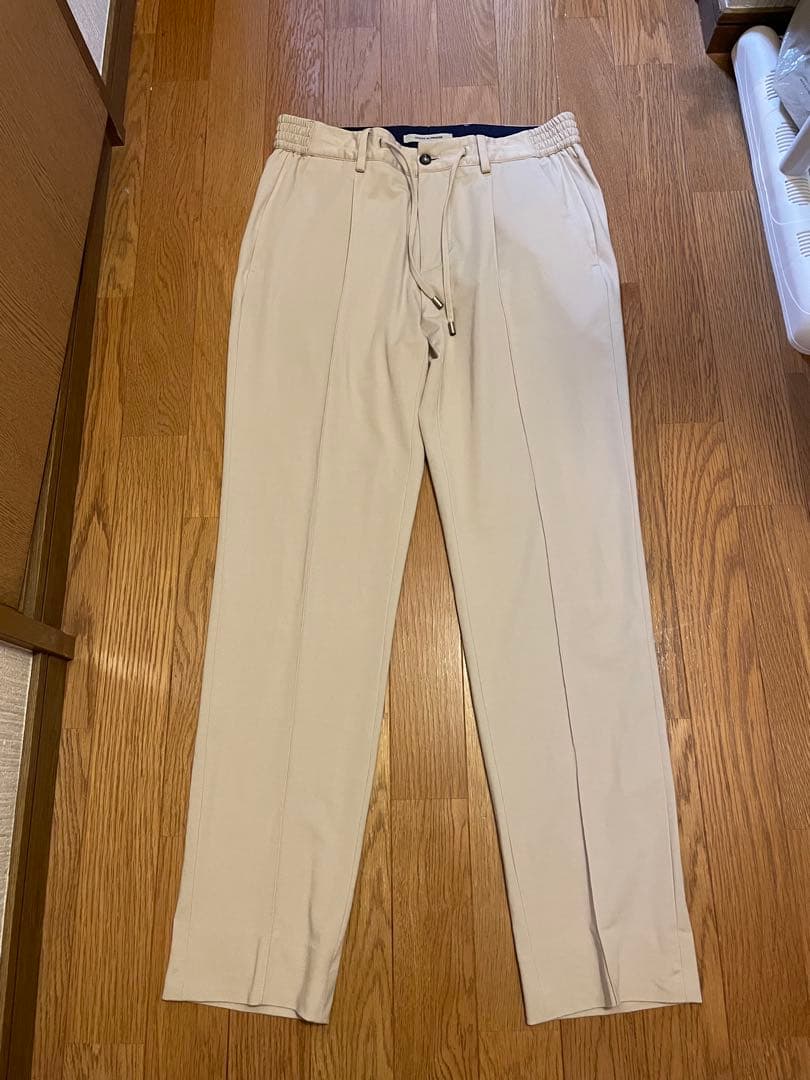 giab's ARCHIVIO BLEU 46ベージュ　シルキージャージ