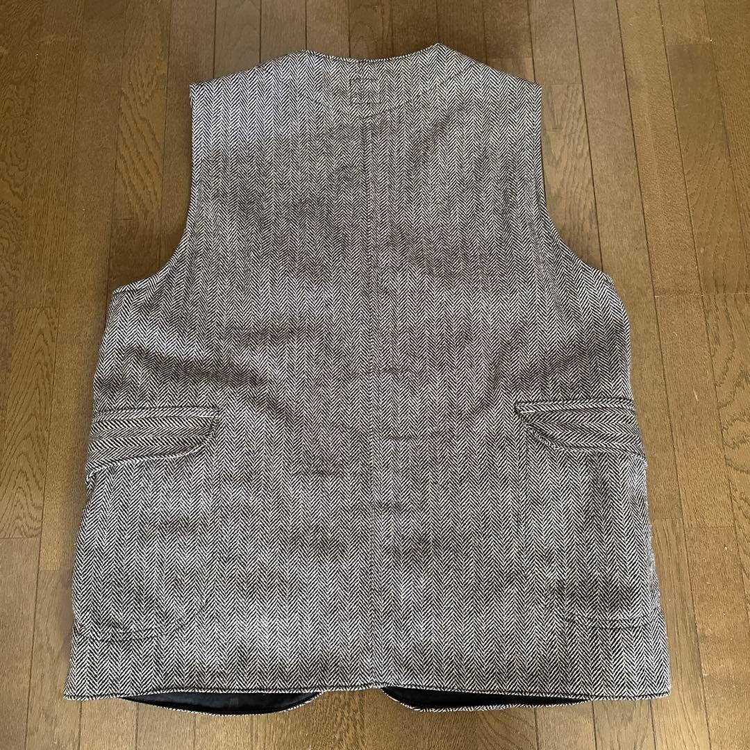 ポストオーバーオールズ　ロイヤルトラベラー　ヘリンボーンツイード　アメリカ製　S