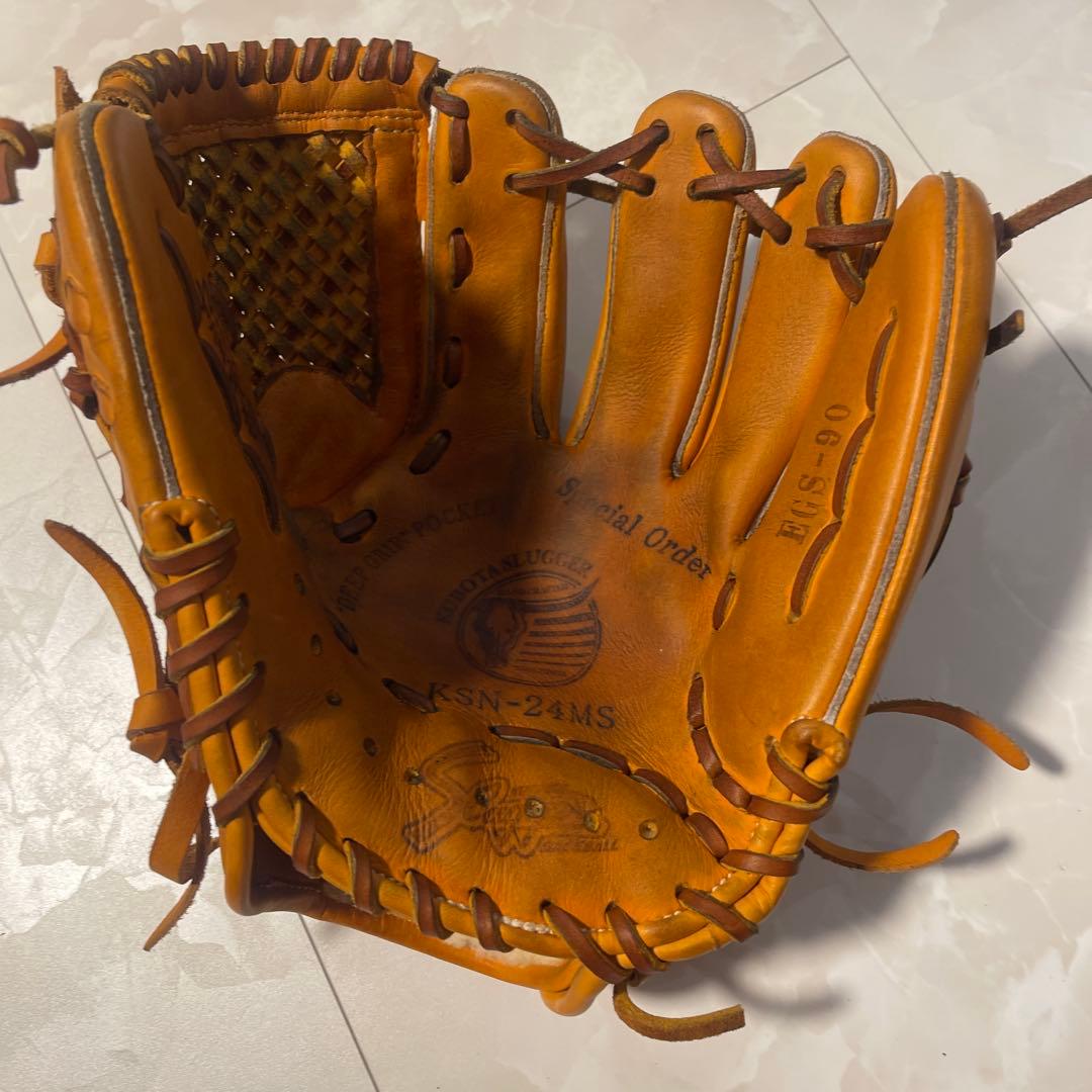 久保田スラッガー 軟式用　KSN-24MS 野球グローブ 90周年限定