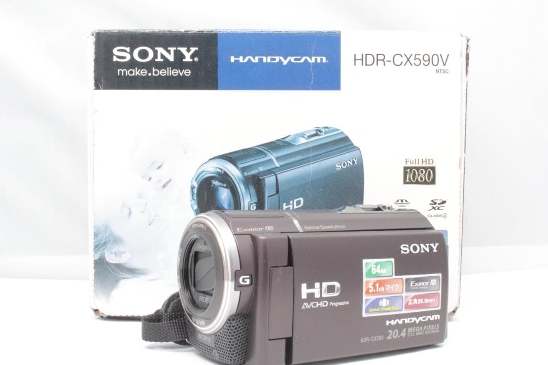SONY HDR-CX590V ビデオカメラ