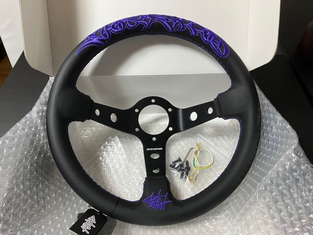 GHOST EXPOD ステアリング パープル 未使用品 5th fifth